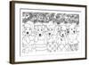 Christmas Cuties 23-William Vanderdasson-Framed Giclee Print