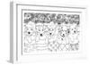 Christmas Cuties 23-William Vanderdasson-Framed Giclee Print