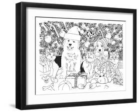 Christmas Cuties 26-William Vanderdasson-Framed Giclee Print