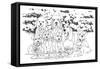 Christmas Cuties 27-William Vanderdasson-Framed Stretched Canvas