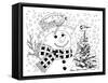 Christmas Cuties 28-William Vanderdasson-Framed Stretched Canvas