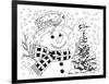 Christmas Cuties 28-William Vanderdasson-Framed Giclee Print