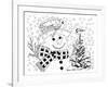 Christmas Cuties 28-William Vanderdasson-Framed Giclee Print