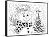 Christmas Cuties 28-William Vanderdasson-Framed Stretched Canvas