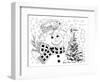 Christmas Cuties 28-William Vanderdasson-Framed Giclee Print