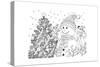 Christmas Cuties 29-William Vanderdasson-Stretched Canvas