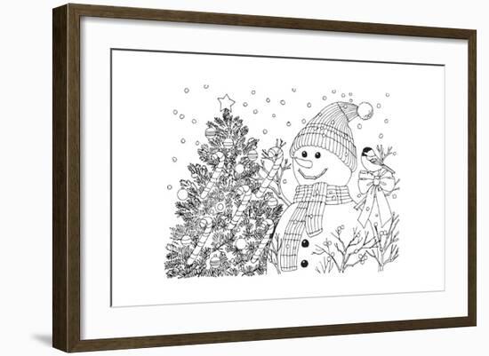 Christmas Cuties 29-William Vanderdasson-Framed Giclee Print