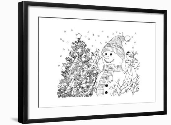 Christmas Cuties 29-William Vanderdasson-Framed Giclee Print