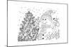 Christmas Cuties 29-William Vanderdasson-Mounted Giclee Print