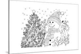 Christmas Cuties 29-William Vanderdasson-Stretched Canvas