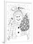 Christmas Cuties 30-William Vanderdasson-Framed Premium Giclee Print