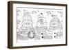 Christmas Cuties 31-William Vanderdasson-Framed Giclee Print