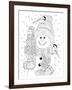 Christmas Cuties 32-William Vanderdasson-Framed Giclee Print