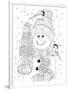 Christmas Cuties 32-William Vanderdasson-Framed Premium Giclee Print