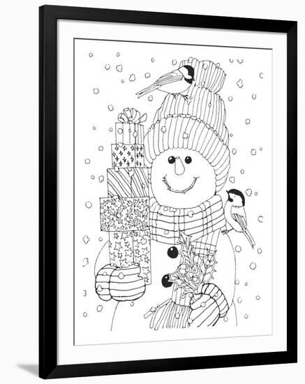Christmas Cuties 32-William Vanderdasson-Framed Giclee Print