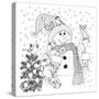 Christmas Cuties 35-William Vanderdasson-Stretched Canvas
