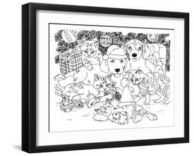 Christmas Cuties 36-William Vanderdasson-Framed Giclee Print