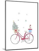 Christmas Cycle-Clara Wells-Mounted Art Print