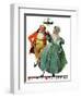 "Christmas Dance" or "Merrie Christmas", December 8,1928-Norman Rockwell-Framed Giclee Print