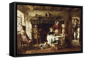Christmas Day, 1867-George Hardy-Framed Stretched Canvas