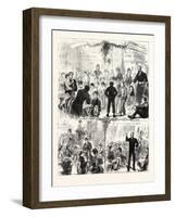 Christmas Day at the Golden Lane Mission: Clothing and Feeding the Ragged Children, 1876-null-Framed Giclee Print