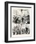 Christmas Day at the Golden Lane Mission: Clothing and Feeding the Ragged Children, 1876-null-Framed Giclee Print