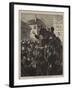 Christmas Day in the German Army before Paris-Edward John Gregory-Framed Giclee Print