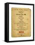 Christmas Day Menu, 2nd Battalion the King's Regiment, Iraq, 1926-null-Framed Stretched Canvas