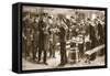 Christmas Day on Board Ship in the North Sea During the First World War-null-Framed Stretched Canvas