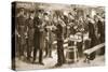 Christmas Day on Board Ship in the North Sea During the First World War-null-Stretched Canvas