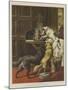 Christmas Day, the Uninvited-Samuel Edmund Waller-Mounted Giclee Print