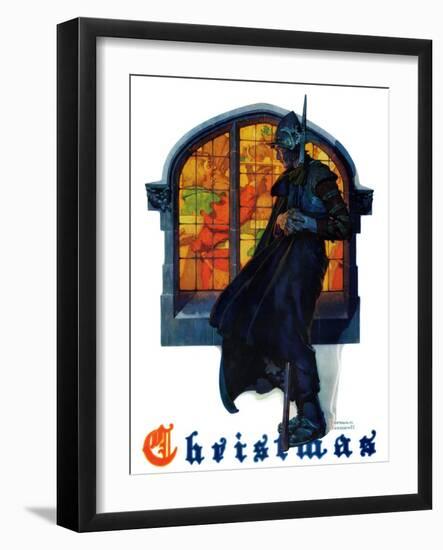 "Christmas", December 6,1930-Norman Rockwell-Framed Giclee Print