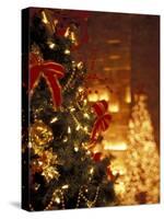 Christmas Decor at Trump Tower, New York, New York, USA-Michele Westmorland-Stretched Canvas