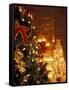 Christmas Decor at Trump Tower, New York, New York, USA-Michele Westmorland-Framed Stretched Canvas