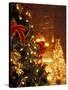 Christmas Decor at Trump Tower, New York, New York, USA-Michele Westmorland-Stretched Canvas