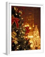 Christmas Decor at Trump Tower, New York, New York, USA-Michele Westmorland-Framed Premium Photographic Print