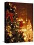 Christmas Decor at Trump Tower, New York, New York, USA-Michele Westmorland-Stretched Canvas