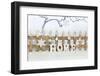 Christmas Decoration and Decoration Fence with Word Home-Andrea Haase-Framed Photographic Print