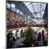 Christmas decoration in Covent Garden, London, South England, Great Britain-null-Mounted Art Print