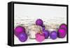 Christmas Decoration Purple Pink Ones-Andrea Haase-Framed Stretched Canvas