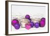 Christmas Decoration Purple Pink Ones-Andrea Haase-Framed Photographic Print