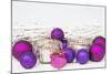 Christmas Decoration Purple Pink Ones-Andrea Haase-Mounted Photographic Print