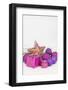 Christmas Decoration Purple Pink Ones-Andrea Haase-Framed Photographic Print