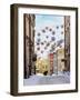 Christmas decorations at Grodzka Street, Old Town, winter, Lublin, Lublin Voivodeship, Poland-Karol Kozlowski-Framed Photographic Print