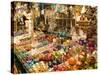 Christmas Decorations at Stall, Christkindlmarkt at Rathausplatz, Innere Stadt-Richard Nebesky-Stretched Canvas