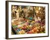 Christmas Decorations at Stall, Christkindlmarkt at Rathausplatz, Innere Stadt-Richard Nebesky-Framed Photographic Print