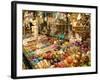 Christmas Decorations at Stall, Christkindlmarkt at Rathausplatz, Innere Stadt-Richard Nebesky-Framed Photographic Print