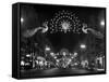 Christmas Decorations Hung across Regent Street in London-null-Framed Stretched Canvas