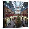 Christmas decorations in the Covent Garden, London, United Kingdom of Great Britain-null-Stretched Canvas