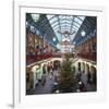 Christmas decorations in the Covent Garden, London, United Kingdom of Great Britain-null-Framed Art Print